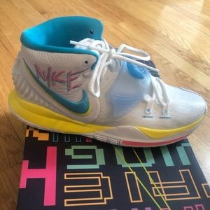 Kyrie 6 Neon Graffiti Fight Club